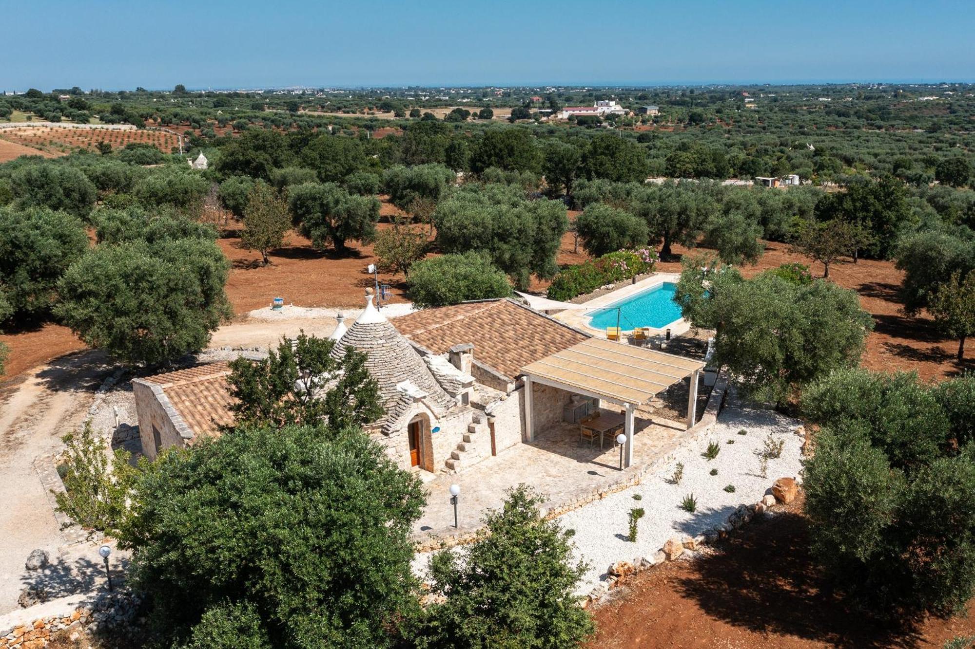 Villa Trullo Fantastico Castellana Grotte Exterior foto